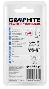 Ротационная насадка (бор) GRAPHITE 55H362 — 1 шт., для резки и гравировки металла
