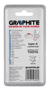 Роторная фреза GRAPHITE 55H354 — 1 шт., модель 55H354, вес 62 г