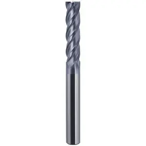 FANAR solid carbide end mill X-MILL 430L, diameter 12.0 mm, 45/100, 4 flutes, HA12 coating