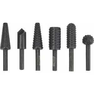 Cutting Bits Set AWTools AW32852 — 2 metal cutters and 4 wood cutters