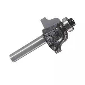 Rotācijas instrumenta slīpēšanas/šķērsgriešanas uzgalis Dedra 07F191A koksnei, kātiņš 6 mm, darba diametrs 25,7 mm