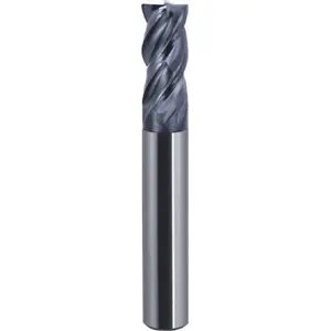 FANAR carbide end mill, 5.0 mm diameter, 13/57 mm, 4 flutes, HA6 coating, X-MILL 440N series