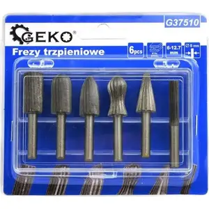 Shank Milling Cutters Set Beta Tools G37510 — 6 pcs, diameters 6–12.7 mm