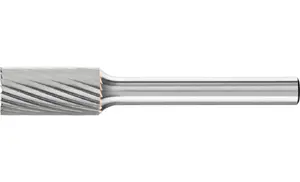 Gravierbarotnis PFERD ZYAS 1020/6 Z3 — kāts 6 mm, galviņas Ø 10 mm, garums 60 mm, paredzēts tēraudam un krāsainiem metāliem