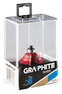 Router bit GRAPHITE 56H231 — single-piece cutting tool for woodworking