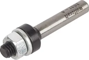 Router shank 8 mm Wolfcraft WF3931000 for router bits compatible with models 3828000 3829000