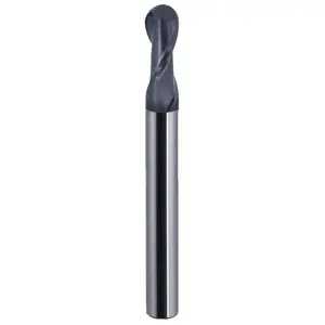 FANAR solid carbide end mill, diameter 6.0 mm, corner radius R3.0, length 12/75 mm, 2 flutes, VHM, model 70060225
