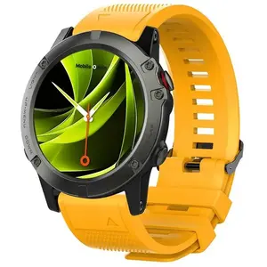 Часы MOBILE ORIGIN Easy Strap 26mm Yellow — корпус 26 мм, сменный ремешок