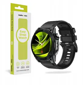 Silicone Watch Strap 26mm by MOBILE ORIGIN — Easy Strap, Black