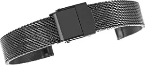 Kemer Bransoleta Siatka Black 12 mm, biezums 1,9 mm, universāla