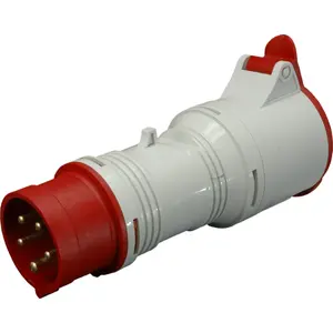 Power adapter ORNO A 16-32/5 — 16A to 32A five-pin industrial connector reducer