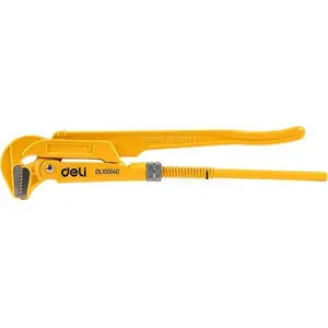 Adjustable Pipe Wrench Deli EDL105140 — pipe wrench, adjustable jaw