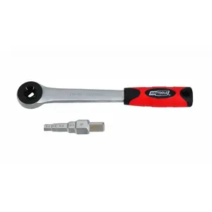 Ratchet wrench AWTools AW20625, compact hand tool, 700 g weight