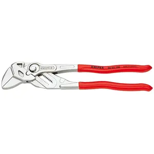Adjustable pliers and wrench in one Knipex 250 mm with PVC handles (86 03 250)