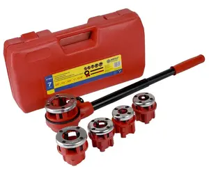 Набор метчиков и плашек MEGA 67205 — резьбы 3/8" до 1 1/4"
