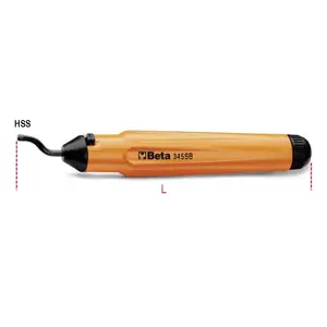 Deburring Tool Beta Tools 150 mm with Rotating Replaceable Blade Model 345SB