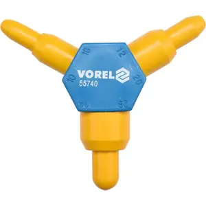 Pipe Reamer Vorel 55740 — manual pipe deburring tool for metal and plastic pipes