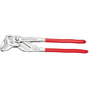 Adjustable pliers and wrench in one tool Knipex 400mm PVC handle (86 03 400)