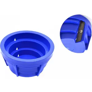 Pipe Facing and Reaming Tool GEKO G01392 for PE Pipes 75–110 mm (36 inserts)