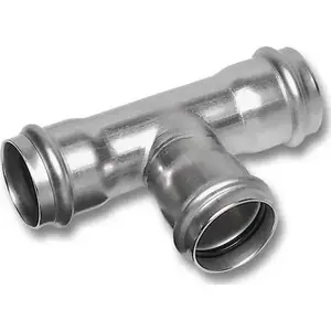 SANHA stainless steel equal tee SANHA-NIROSAN d22 (90°) model 6913022