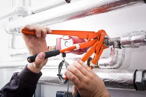 Pipe wrench NEO tools 02-128, length 535 mm, single piece