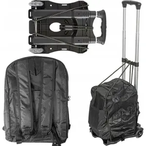 Foldable platform trolley Forsage F-1009 with bag, load capacity 40 kg