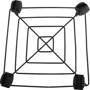Garden cart Home It model 92132, square galvanized black