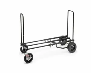 Transport trolley Topex RockNRoller R12STEALTH — black, max load 226.8 kg, width 342.9 mm, depth 1320.8 mm, folded depth 86.4 cm