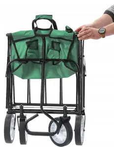 Garden Cart Chomik WOZ5168 green foldable