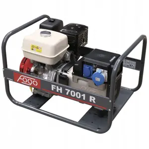 Бензиновый генератор Fogo FH7001R с двигателем Honda GX390, мощность 5600 Вт