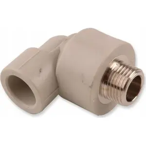 Alkotest KZ2534 Колено GZ FI25x3/4 — отводное соединение для трубы 25 мм/3/4"