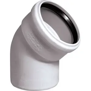 Zemšņaļu līkums MAGNAPLAST Kolano dBB 110/30 SKOLAN-dB priekš 110 mm kanalizācijas, 30°