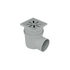 Grīdas noteks Capricorn 150 x 150 mm ar sānu izvadu Ø110 mm