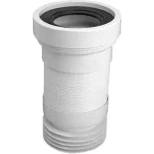 McAlpine WC-F23R-EU гофрированный гибкий соединитель для унитаза (гармошка)