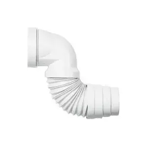 WC kolena savienotājs TYCNER 90 mm harmonikas elastīgs (70718863)