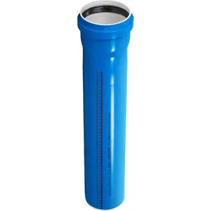 Drainage pipe MAGNAPLAST UdBEM 160×4.9×2000 ULTRA-dB low-noise blue