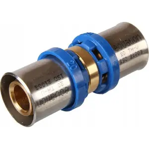 Прямая муфта Alkotest MZP16 16x16 PEX (sigma-li) — сантехническое соединение