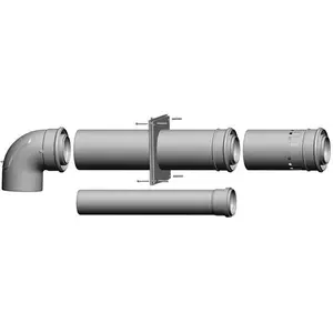 Flue connection set Jeremias for shaft DN 600/100 — model 2651992