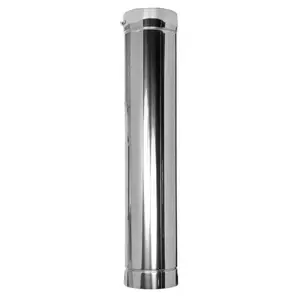 Chimney Pipe Jeremias 1000 mm length Ø80 mm, model 205-DWETN13080