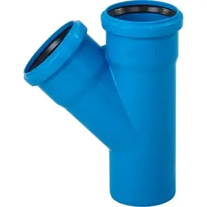 Duct Tee MAGNAPLAST 125/125/45° for ventilation and ducting systems