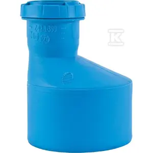 Редукция PVC NICOLL 125/110 внутренняя муфта низкошумная для канализации