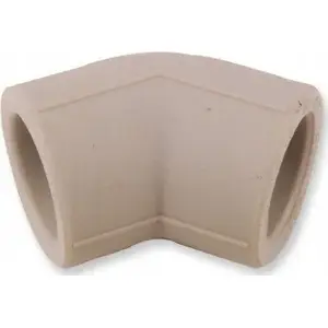 Alkotest K4540 elbow pipe 45° with 40 mm flange (KOLANO 45 FI40)