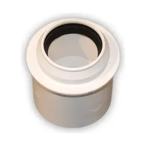 ПВХ редукция 50x32 короткая, MAGNAPLAST DK113 — белая