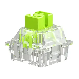 Keyboard switches GLORIOUS Raptor HE — 36 pieces, polycarbonate, light green translucent, for GMMK 3 HE