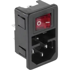 AC 3-pin Plug No name WTY0123 — mains power connector, 3-pin