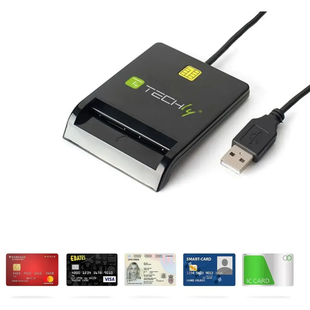 Smart karšu lasītājs TECHLY I-CARD CAM-USB2TY2 Photo 3