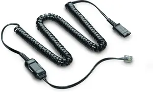 Кабель интерфейса для гарнитуры No name HP Poly HIC-10, 68 г, черный