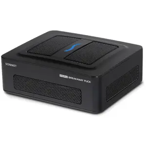 Ārējais eGPU Sonnet Breakaway Puck Radeon RX 5500 XT ar Thunderbolt 3, HDMI 2.0b, 4K, melns