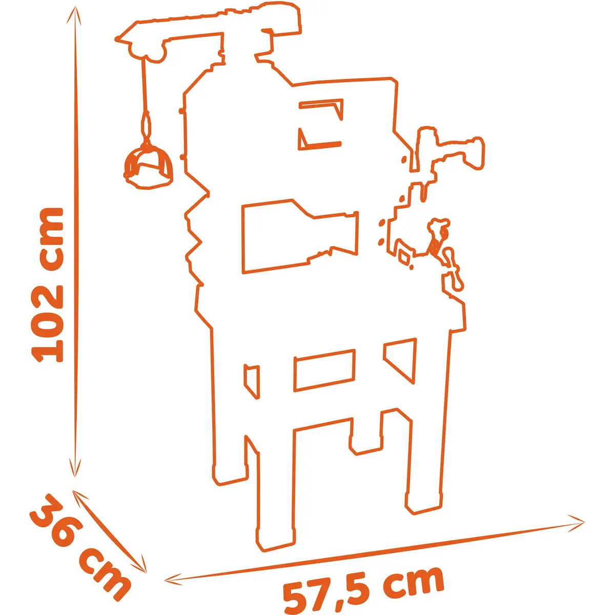 Детская верстак Simba-Dickie Black+Decker 7600360741 Photo 4