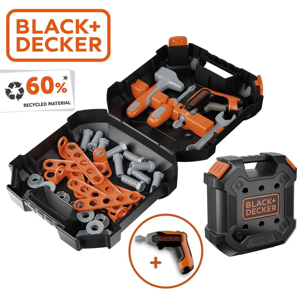Детский чемодан Simba-Dickie Smoby Black+Decker Photo 3